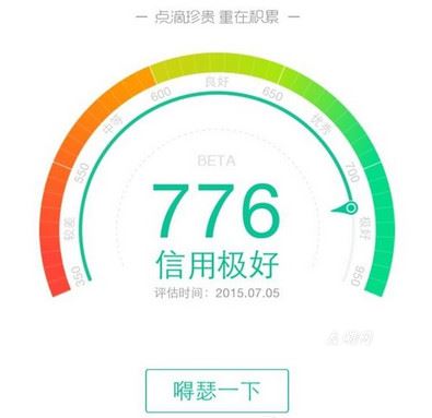 芝麻信用分900以上